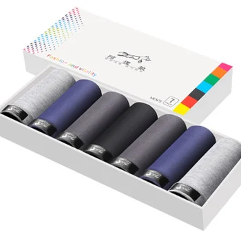 7Pcs/Set Men Panties Multicolor Men Cotton Underwear Male Fashionable Cotton Underwear Body Fit Breathable Men's Boxers 
7Pcs/Set Men Panties Multicolor Men Cotton Underwear Male Fashionable Cotton Underwear Body Fit Breathable Men's Boxers