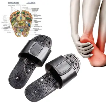 Acupuncture Healthy Relaxation Man And Women One Pair Foot Slipper Sandals Reflex Stress Rotating Foot Massage Shoes
Acupuncture Healthy Relaxation Man And Women One Pair Foot Slipper Sandals Reflex Stress Rotating Foot Massage Shoes