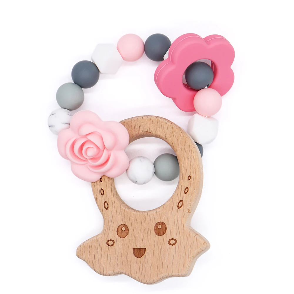 Pink Wooden Teether For Baby Chewable Niiple Holder Pacifier Holder For BPA Free Food Grade Silicone Teether Teething
Pink Wooden Teether For Baby Chewable Niiple Holder Pacifier Holder For BPA Free Food Grade Silicone Teether Teething