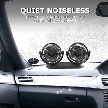 USB Car Dual-head Fan Portable USB Cooling Fans Cooling Fan Rotation Dashboard USB Fan For Home Office Dorm
USB Car Dual-head Fan Portable USB Cooling Fans Cooling Fan Rotation Dashboard USB Fan For Home Office Dorm
