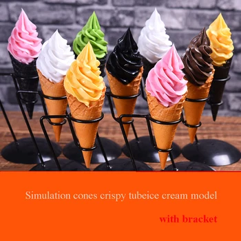 Simulation crispy ice cream model with Bracket Artificial food model Fake food dessert ice cream sample props
Simulation crispy ice cream model with Bracket Artificial food model Fake food dessert ice cream sample props