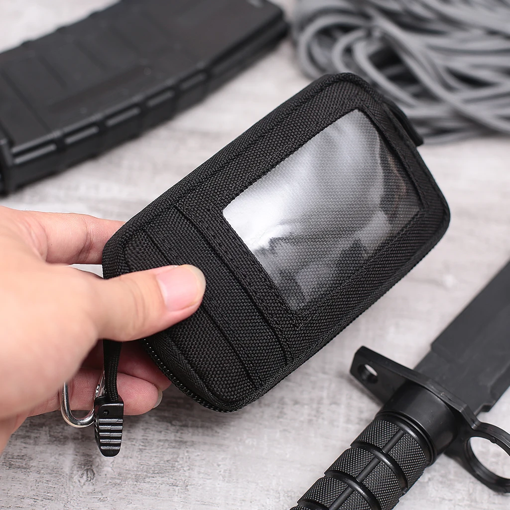 Tactical Wallet Card Bag Waterproof Card Key Holder Money Pouch Pack Outdoor Military Multifunction Wallet Waist Bag for Hunting
Tactical Wallet Card Bag Waterproof Card Key Holder Money Pouch Pack Outdoor Military Multifunction Wallet Waist Bag for Hunting