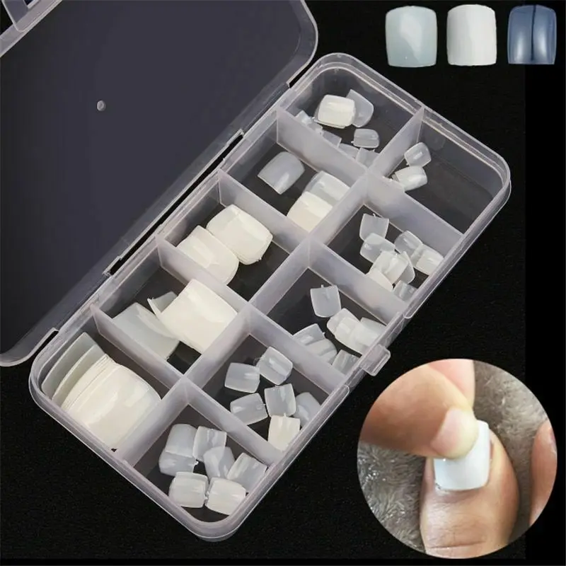 1 Box Foot Fake Nail Artificial Acrylic Natural Clear Press on Toe False Nails Art Tips Designs Manicure Long Nail Faux Ongles
1 Box Foot Fake Nail Artificial Acrylic Natural Clear Press on Toe False Nails Art Tips Designs Manicure Long Nail Faux Ongles
