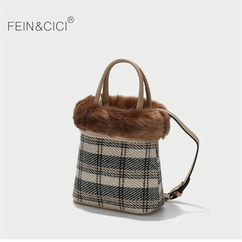 Fur bag faux fur totes plaid handbag women luxury winter warm canvas crossbody bucket bag brown black color 2019 new
Fur bag faux fur totes plaid handbag women luxury winter warm canvas crossbody bucket bag brown black color 2019 new