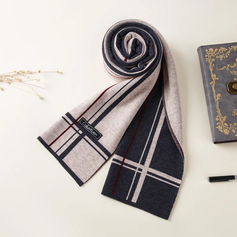 New Scarf Men's Autumn and Winter Korean Version Tide Thickened Long Wool Warm Bib Student Birthday Gift
New Scarf Men's Autumn and Winter Korean Version Tide Thickened Long Wool Warm Bib Student Birthday Gift