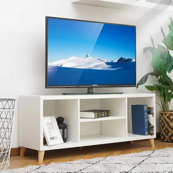 Simple Modern TV Cabinet TV Stand Bookshelf Files Books Storage Shelves with 4 Open Layers for Living Room Bedroom Study Office
Simple Modern TV Cabinet TV Stand Bookshelf Files Books Storage Shelves with 4 Open Layers for Living Room Bedroom Study Office