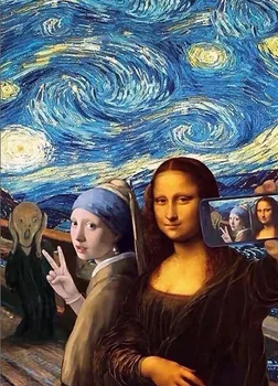 JMINE Div 5D Van Gogh Mona Lisa Girl pearl earring Full Diamond Painting cross stitch kits art artist 3D paint by diamonds
JMINE Div 5D Van Gogh Mona Lisa Girl pearl earring Full Diamond Painting cross stitch kits art artist 3D paint by diamonds