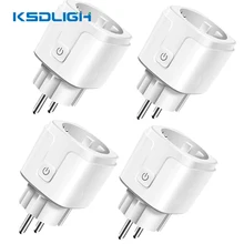 4PCS Smart Wifi Plug Adaptor 16A Compatible With Voice Remote Control Alexa Google Home Tuya Smart Socket Outlet Timer Function
4PCS Smart Wifi Plug Adaptor 16A Compatible With Voice Remote Control Alexa Google Home Tuya Smart Socket Outlet Timer Function