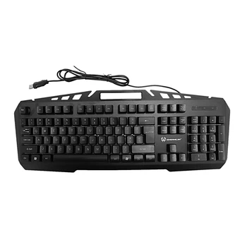 KINGANGJIA X310 Wired Gaming Keyboard Mechanical Feeling Backlit Keyboards USB 104 Keycaps Russian Keyboard Waterproof Computer
KINGANGJIA X310 Wired Gaming Keyboard Mechanical Feeling Backlit Keyboards USB 104 Keycaps Russian Keyboard Waterproof Computer