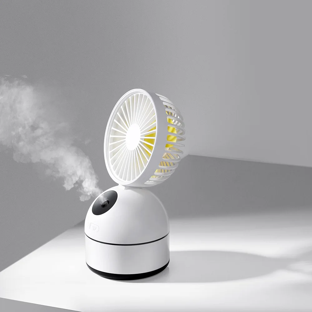 Spray Small Fan High-End Desktop Fan Humidification Beauty Fan Mini Atomization Fan Smart Humidification Charging
Spray Small Fan High-End Desktop Fan Humidification Beauty Fan Mini Atomization Fan Smart Humidification Charging