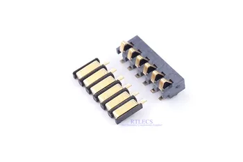 5pcs Spring Compression Contact 2.5 mm Pitch 6 Pin Female Male Connector Surface Mount Battery Connectors Reflow Solder PCB
5pcs Spring Compression Contact 2.5 mm Pitch 6 Pin Female Male Connector Surface Mount Battery Connectors Reflow Solder PCB