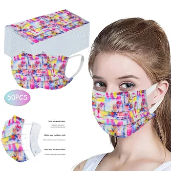50PCS Disposable Unisex Printed White Soft Masks For Adults 3-Layer Masks Filter Hygiene Thicken Face Mouth Mask Fast Delivery#
50PCS Disposable Unisex Printed White Soft Masks For Adults 3-Layer Masks Filter Hygiene Thicken Face Mouth Mask Fast Delivery#