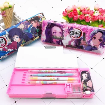 Anime Demon Slayer Kimetsu No Yaiba Pencil Case Cute Multi Function Pencil Box Kids Stationery Gift With Pencil Sharpener
Anime Demon Slayer Kimetsu No Yaiba Pencil Case Cute Multi Function Pencil Box Kids Stationery Gift With Pencil Sharpener