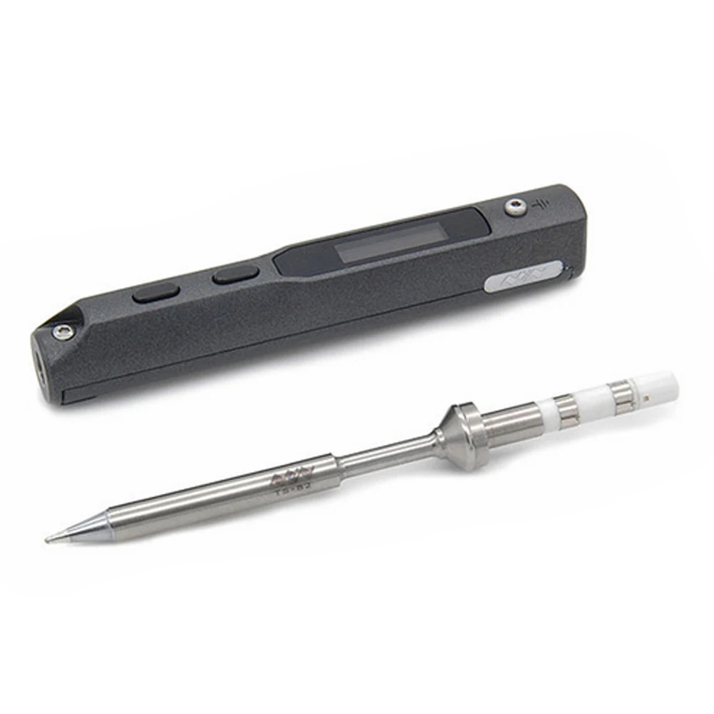 TS100-I DC12-24V Digital OLED Programmable Portable Electric Soldering Iron Adjustable Temperature Welding Tool
TS100-I DC12-24V Digital OLED Programmable Portable Electric Soldering Iron Adjustable Temperature Welding Tool