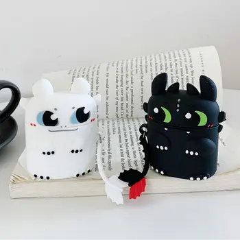 Cute Case for AirPods Silicone Bluetooth Earphone Case for Airpods 2 Cartoon Protective Cover Stereoscopic Dragon Night Fury
Cute Case for AirPods Silicone Bluetooth Earphone Case for Airpods 2 Cartoon Protective Cover Stereoscopic Dragon Night Fury