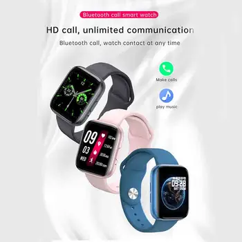 The new full-screen touch call smart watch, supports heart rate and other sports modes
The new full-screen touch call smart watch, supports heart rate and other sports modes