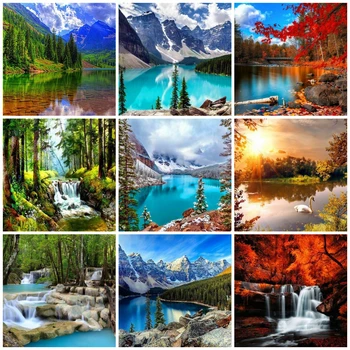 EverShine 5D Diamond Painting Natural Cross Stitch Diamond Embroidery Mosaic Mountain Rhinestones Art Gift Wall Decoration
EverShine 5D Diamond Painting Natural Cross Stitch Diamond Embroidery Mosaic Mountain Rhinestones Art Gift Wall Decoration