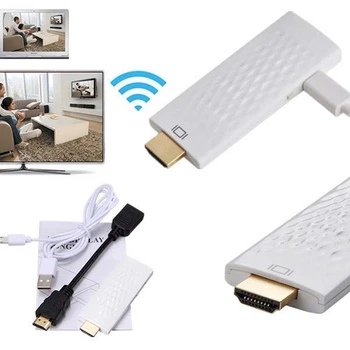 Wireless AirPlay Miracast HDMI Adapter TV Stick Dongle WIFI Display
Wireless AirPlay Miracast HDMI Adapter TV Stick Dongle WIFI Display