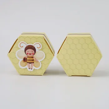 50pcs Six-side Yellow Bee European Style Favors Candy Dragee Cookie Boxes Gift Box Baby Shower Wedding Birthday Party Supplies
50pcs Six-side Yellow Bee European Style Favors Candy Dragee Cookie Boxes Gift Box Baby Shower Wedding Birthday Party Supplies