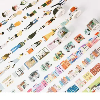 Lovely Life Cute Cartoon Washi Paper Tapes Set High Quality Adhesive Masking Tapes 24PCS/LOT
Lovely Life Cute Cartoon Washi Paper Tapes Set High Quality Adhesive Masking Tapes 24PCS/LOT