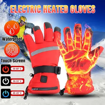 2pcs Motorcycle Electric Heated Gloves Winter Warm Antiskid Waterproof 3 Modes 40-60 Degreee Touch Screen Windproof Gloves
2pcs Motorcycle Electric Heated Gloves Winter Warm Antiskid Waterproof 3 Modes 40-60 Degreee Touch Screen Windproof Gloves