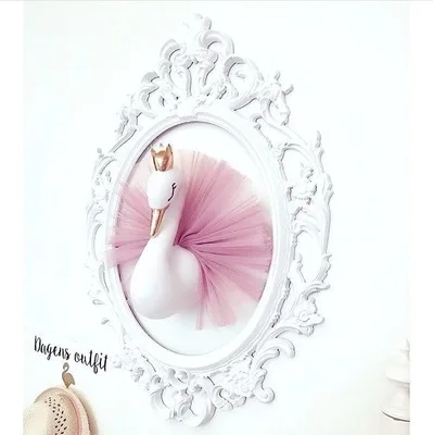 3D Golden Crown Swan Cute Wall Art Hanging Girl Swan Doll Stuffed Toy Animal Head Wall Decor for Kids Room Birthday Wedding Gift
3D Golden Crown Swan Cute Wall Art Hanging Girl Swan Doll Stuffed Toy Animal Head Wall Decor for Kids Room Birthday Wedding Gift