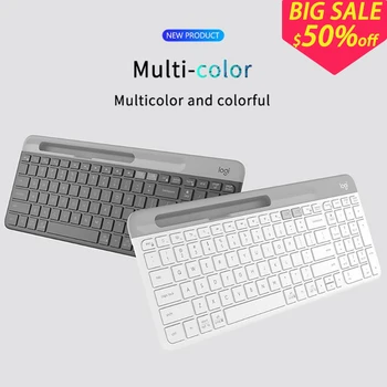 Logitech K580 2.4G Wireless Ultra-thin Office Keyboard Bluetooth Dual Mode Computer Peripheral Accessories Chrome OS Edition
Logitech K580 2.4G Wireless Ultra-thin Office Keyboard Bluetooth Dual Mode Computer Peripheral Accessories Chrome OS Edition