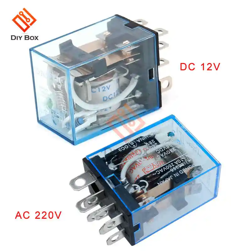1PCS LY2NJ Relay Electronic Module 8 Pin Delay Relay Transparent Shell Relay AC 220V DC 12V10 A Mini Electromagnetic Coil Power
1PCS LY2NJ Relay Electronic Module 8 Pin Delay Relay Transparent Shell Relay AC 220V DC 12V10 A Mini Electromagnetic Coil Power