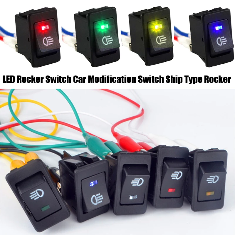 12V 35A LED Rocker Switch Car Modification Switch Ship Type Rocker for Fog Light Lamp Universal Car Accessories
12V 35A LED Rocker Switch Car Modification Switch Ship Type Rocker for Fog Light Lamp Universal Car Accessories