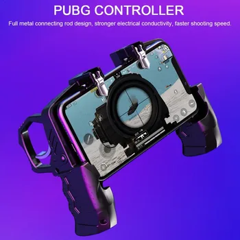 Game Handl PUGB Helper Four - Finger Linkage E Peace Elite Fast Shooting Button Controller For PUBG Rules Of Survival
Game Handl PUGB Helper Four - Finger Linkage E Peace Elite Fast Shooting Button Controller For PUBG Rules Of Survival