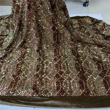 (5yards / PC) high quality gold African wetting place wonderfully embedded sequins French net place fabric for party dress fjl03
(5yards / PC) high quality gold African wetting place wonderfully embedded sequins French net place fabric for party dress fjl03