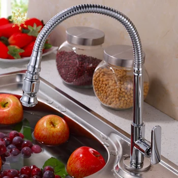 Kitchen Faucet Deck Mounted Mixer Tap Nozzle Kitchen Sink Single Cold Tap Wrench Type Quick Open Universal Rotating Faucet
Kitchen Faucet Deck Mounted Mixer Tap Nozzle Kitchen Sink Single Cold Tap Wrench Type Quick Open Universal Rotating Faucet