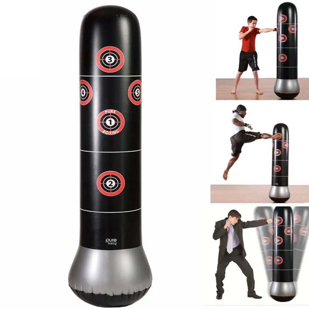 1.6M Boxing Punching Bag PVC Kick Training Inflatable Boxing Punching Bag Children Sport Inflatable Taekwondo Sandbag
1.6M Boxing Punching Bag PVC Kick Training Inflatable Boxing Punching Bag Children Sport Inflatable Taekwondo Sandbag