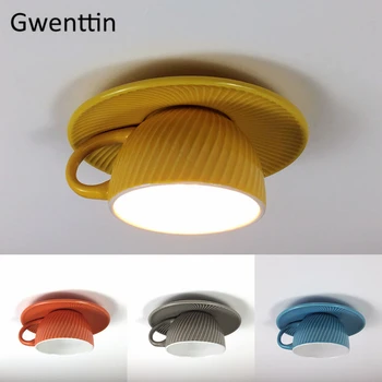 Nordic Creative Ceramic Cup Ceiling Lights Modern Colorful Ceiling Lighting Lamp Bedroom Dining Room Light Fixtures Home Decor
Nordic Creative Ceramic Cup Ceiling Lights Modern Colorful Ceiling Lighting Lamp Bedroom Dining Room Light Fixtures Home Decor
