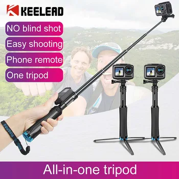 Ruigpro Multi-functional All-in-one Aluminum Universal Tripod Handheld Monopod For GoPro 7 DJI OSMO Action Camera Smartphone
Ruigpro Multi-functional All-in-one Aluminum Universal Tripod Handheld Monopod For GoPro 7 DJI OSMO Action Camera Smartphone