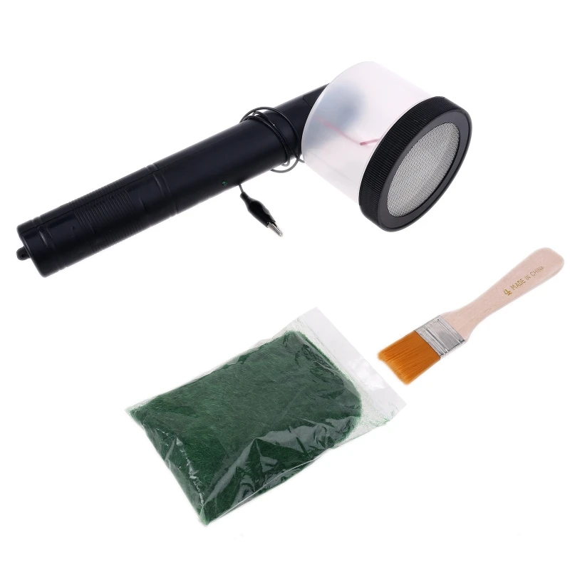 Flocking Kit Static Grass Applicator Machine for DIY Scenic Modelling Sand Table
Flocking Kit Static Grass Applicator Machine for DIY Scenic Modelling Sand Table