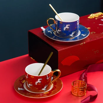 Chinese Style Coffee Cup Luxury Retro Bone China Couple Cup Ceramic Afternoon Tea Gift Idea Cup and Saucer DD60CC
Chinese Style Coffee Cup Luxury Retro Bone China Couple Cup Ceramic Afternoon Tea Gift Idea Cup and Saucer DD60CC