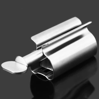 Rolling Toothpaste Squeezer Tube Dispenser Toothbrush Holder Rack Stainless Steel Dispenser Bathroom Accessories SetC
Rolling Toothpaste Squeezer Tube Dispenser Toothbrush Holder Rack Stainless Steel Dispenser Bathroom Accessories SetC