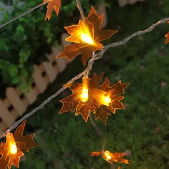 Fairy Lights Light String Modern Warm Luminous General Manual Switch Maple Leaves LED Autumn Fall Christmas Decor
Fairy Lights Light String Modern Warm Luminous General Manual Switch Maple Leaves LED Autumn Fall Christmas Decor