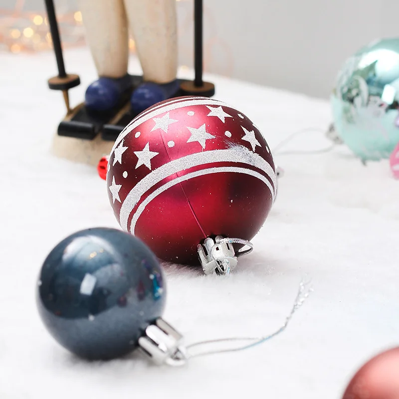 60-70pcs Creative Christmas Decoration Balls Snowflakes Christmas Tree Pendants Plastic Candy Rings Stars
60-70pcs Creative Christmas Decoration Balls Snowflakes Christmas Tree Pendants Plastic Candy Rings Stars