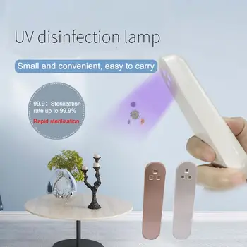 Handheld UV Germicidal Lamp disinfection bactericidal quartz Car light portable 3 LED Lamp Beads ultraviolet lamp USB charging
Handheld UV Germicidal Lamp disinfection bactericidal quartz Car light portable 3 LED Lamp Beads ultraviolet lamp USB charging