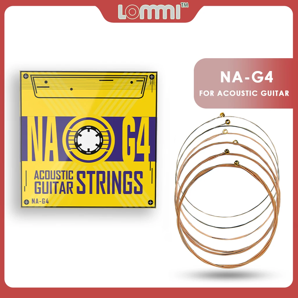 LOMMI Phosphor Bronze Acoustic Guitar String Set String Gauge .013-.054 W/ Warm Robust Tone w/ Copper Ball End Durable Use
LOMMI Phosphor Bronze Acoustic Guitar String Set String Gauge .013-.054 W/ Warm Robust Tone w/ Copper Ball End Durable Use