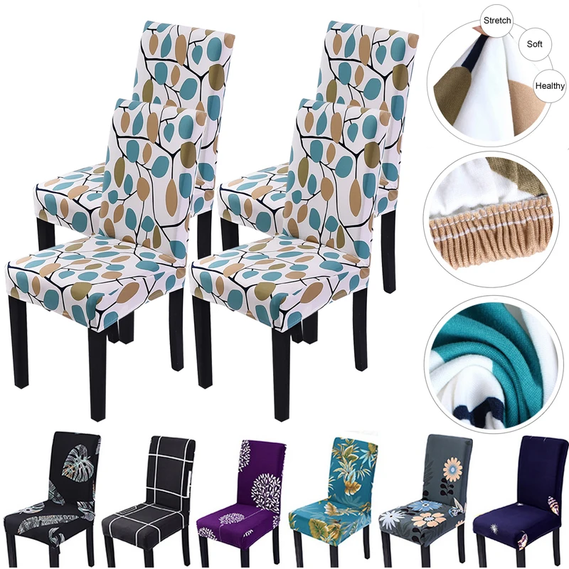 Floral Printing Chair Covers Spandex Stretch Elastic Chair Cover For Wedding Dining Room Office Banquet Housse De Chaise 1pc
Floral Printing Chair Covers Spandex Stretch Elastic Chair Cover For Wedding Dining Room Office Banquet Housse De Chaise 1pc