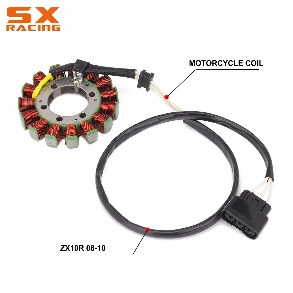 Motorcycle Magneto Engine Stator Generator Coil For Kawasaki Ninja ZX10R ZX-10R ZX 10R 2008 2009 2010 Street Bike
Motorcycle Magneto Engine Stator Generator Coil For Kawasaki Ninja ZX10R ZX-10R ZX 10R 2008 2009 2010 Street Bike