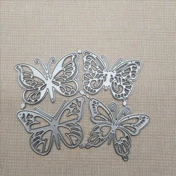 4pcs butterfly Metal Cutting Dies for DIY Scrapbooking Album Paper Cards Decorative Crafts Embossing Die Cuts
4pcs butterfly Metal Cutting Dies for DIY Scrapbooking Album Paper Cards Decorative Crafts Embossing Die Cuts