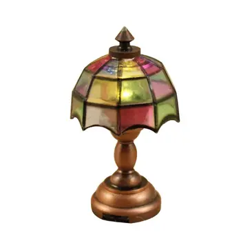 1:12 Dollhouse Miniature LED Battery Table Lamp with Switch Battery Operated DXAD
1:12 Dollhouse Miniature LED Battery Table Lamp with Switch Battery Operated DXAD