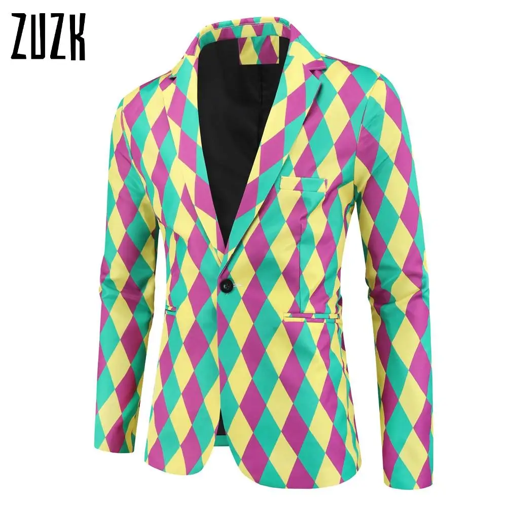 Men's Fashion Party Blazers And Suit Jackets New 3D Floral Print Painting steampunk Male Slim Fit Singer Costume Suit Jacket
Men's Fashion Party Blazers And Suit Jackets New 3D Floral Print Painting steampunk Male Slim Fit Singer Costume Suit Jacket
