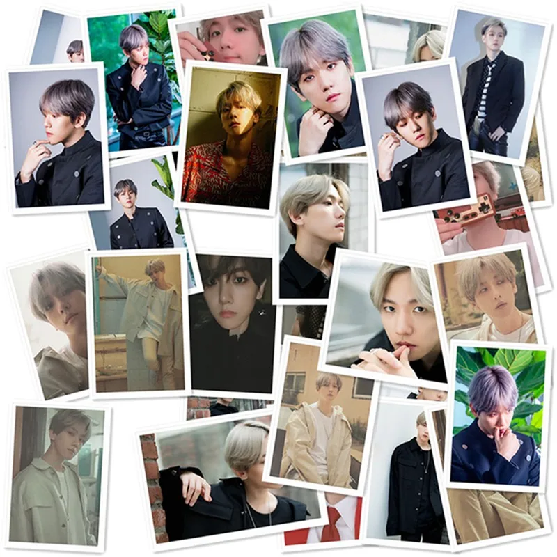 40Pcs/Box KPOP EXO BAEK HYUN Collection HD Photo Card PVC Cards Self Made LOMO Card Photocard
40Pcs/Box KPOP EXO BAEK HYUN Collection HD Photo Card PVC Cards Self Made LOMO Card Photocard