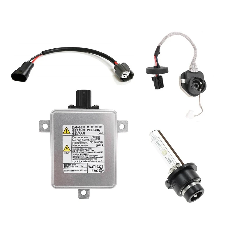 W3T19371 W3T15671 W3T16271 W3T20971 Xenon HID Headlight Ballast with Igniter and D2S Bulb &Power Cable for 2006-2014 Acura 2004-
W3T19371 W3T15671 W3T16271 W3T20971 Xenon HID Headlight Ballast with Igniter and D2S Bulb &Power Cable for 2006-2014 Acura 2004-