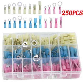 Heat Shrink Wire Connector DIY Kit Waterproof Marine Automotive Terminals 250pcs
Heat Shrink Wire Connector DIY Kit Waterproof Marine Automotive Terminals 250pcs